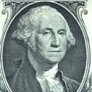 Portrait de George Washington sur un billet de un dollar